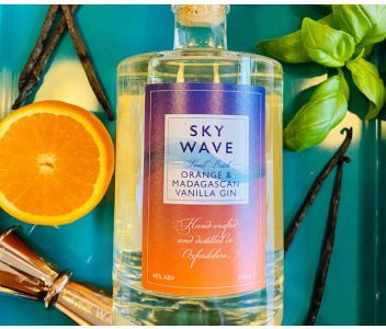 Sky Wave Orange and Madagascan Vanilla Gin 700ml