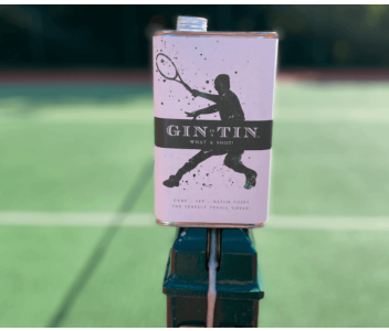 WHAT A SHOT! – THE PERFECT TENNIS TIPPLE! – 50CL TIN