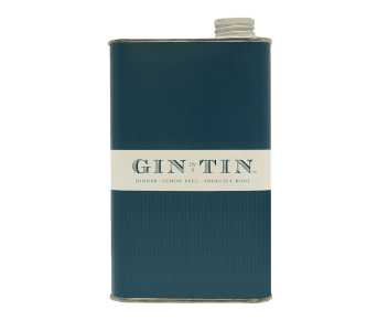LONDON DRY GINGER, ANGELICA ROOT & LEMON PEEL GIN IN A TIN  – 50CL TIN