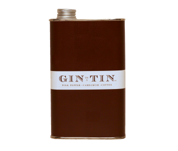 LONDON DRY PINK PEPPER, CARDAMOM & COFFEE GIN IN A TIN- 50CL TIN
