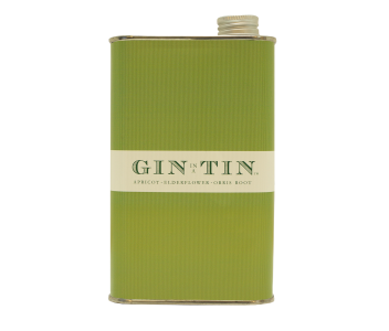 LONDON DRY APRICOT, ELDERFLOWER & ORRIS ROOT GIN IN A TIN-  50CL TIN
