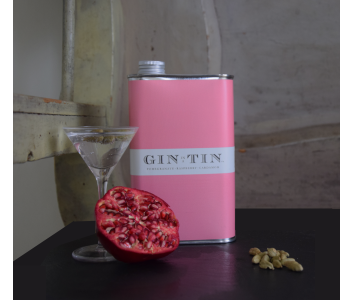 LONDON DRY POMEGRANATE, RASPBERRY & CARDAMOM GIN IN A TIN - 50CL TIN