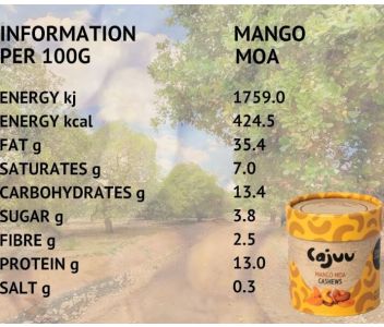 Mango Moa Cashew Nuts Tube (1 x 100g)