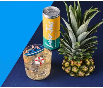 LuvJus Pineapple, Mint, Jasmine & Vodka 4.8%