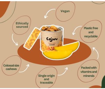 Mango Moa Cashew Nuts Tube (1 x 100g)