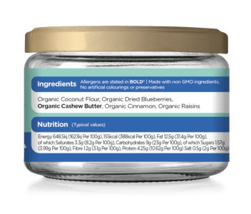 Blueberry Paleo Nutty Nibbles