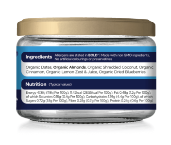 Coconut Blueberry Nutty Nibbles