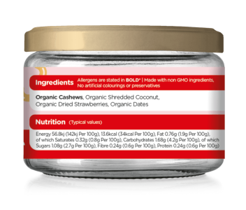 Strawberry Swirl Nutty Nibbles 