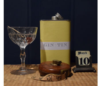 LONDON DRY ELDERFLOWER, CHAMOMILE & MARIGOLD GIN IN A TIN – 50CL TIN