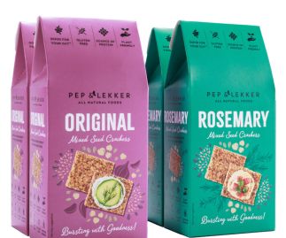 Rosemary & Original Gluten Free Mixed Seed Cracker Bundle 