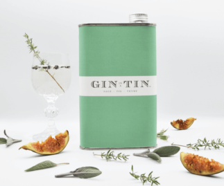 LONDON DRY FIG, SAGE AND THYME GIN IN A TIN – 50CL TIN