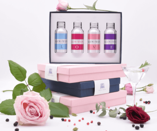 The L.O.V.E. Set of Gin - BLUE BOX - 35ML TINS