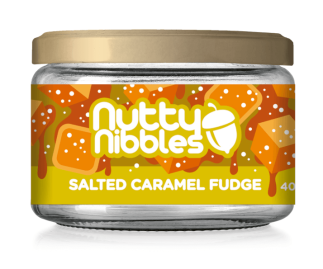 Salted Caramel Fudge Nutty Nibbles
