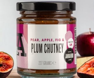 Janda Pear, apple, fig & plum chutney