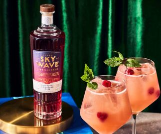 Sky Wave Raspberry & Rhubarb Gin 700ml