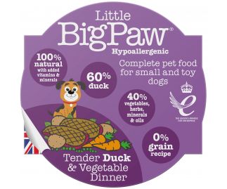 Tender Duck & Vegetable Dinners 85g x48