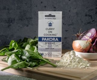 Curry On Cooking Pakora Spice Kit (mild/medium) Peckish? P..p..p…p Pick a Pakora!