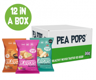 PEA POPS 80g BUNDLE - 4 OF EACH FLAVOUR