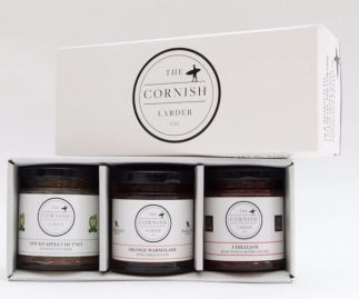 Three Jar Cornish Preserve Gift Set