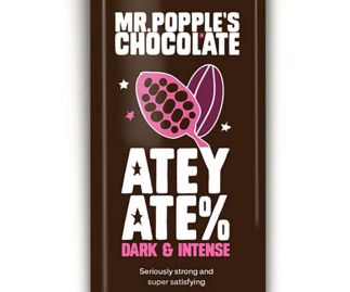 75g ATEY ATE% – 88% Raw Cacao – Yacon Sweetened Dark & Rich Chocolate Bar