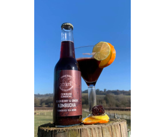 Blackberry & Ginger Kombucha