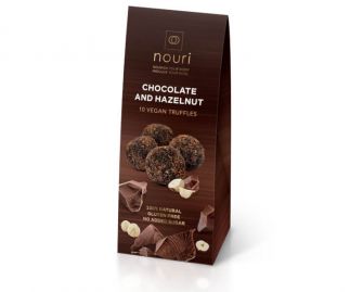 Chocolate & Hazelnut (box of 10 truffles)