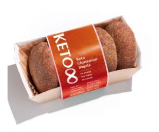 Keto Vegan Cinnamon Bagels 