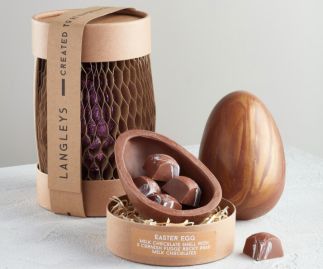 Small Extra Thick Milk Chocolate Cornish Fudge Easter Egg