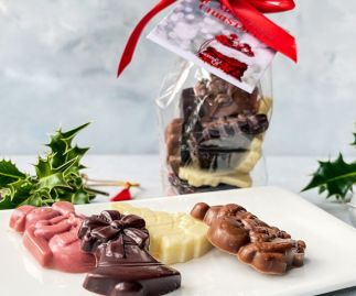 Chocolate Christmas Figures