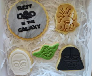 Butter Biscuit with fondant icing - Father's Day 6