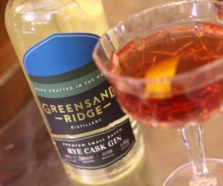 Greensand Ridge Distillery Rye Cask Gin
