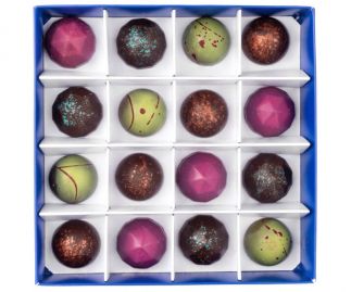 Vegan Box of 16 Chocolate Bonbons