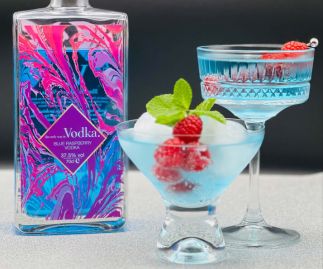 Premium Blue Raspberry Vodka 37.5% ABV/ 70cl 