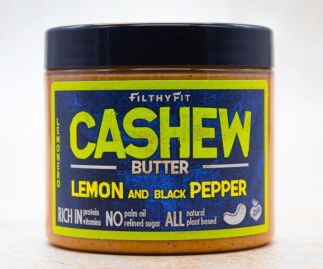 Cashew butter with lemon and black pepper 190g