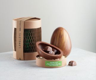 Large Extra Thick Milk Chocolate Lime & Seasalt Easter Egg