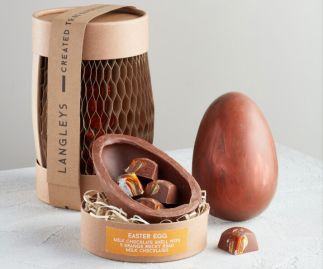 Small Extra Thick Milk Chocolate Orange Easter Egg
