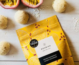 Organic Passionfruit Coconut Macaroons 