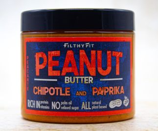 Spicy peanut butter with chipotle and paprika 190g