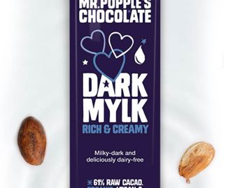 DARK MYLK – Plant-Based, Dairy Free Vegan Dark Milk Chocolate Bar – 35g