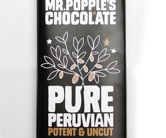 PURE PERUVIAN – Ceremonial Cacao, 100% Raw Criollo Chocolate Bar- 35g