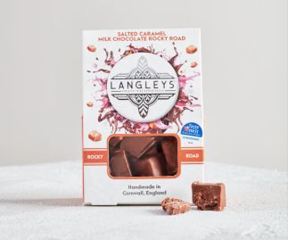 Milk Chocolate Salted Caramel Rocky Road Carton