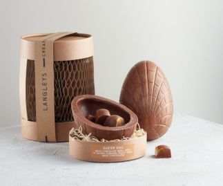 Large Extra Thick Milk Chocolate Salted Caramel Easter Egg