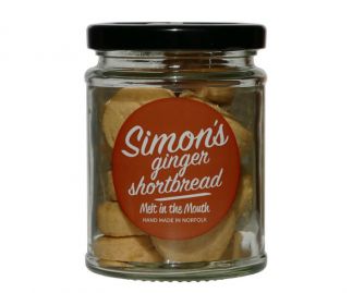 Simon's Ginger Shortbread 90g (All butter)
