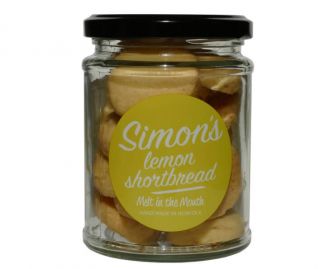 Simon's Lemon Shortbread 90g (All butter)