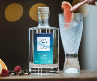 Sky Wave Signature London Dry Gin – Officially the World’s Best Contemporary Gin 700ml