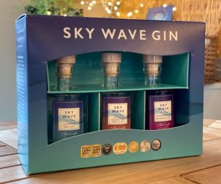 Sky Wave Gin Miniatures Gift Box (3 x 50ml bottles)