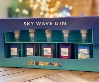Sky Wave Gin Miniatures Gift Box (5 x 50ml bottles)