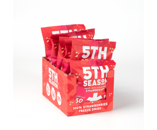 5th Season Freeze-Dried Scrumptious Strawberries 6 x 8g