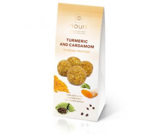 Turmeric & Cardmom (box of 10 truffles)