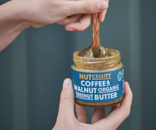 Organic Coffee & Walnut Nut Butter (Free Delivery)
